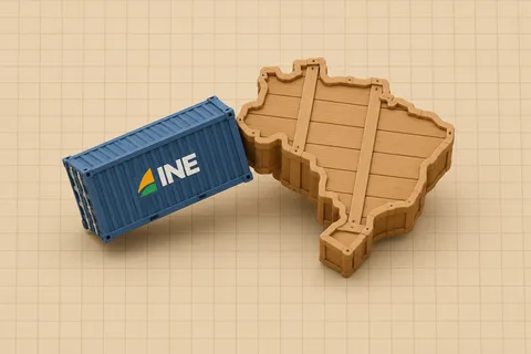 Défice comercial de Portugal com o Brasil chegou a 1,63 mil milhões de euros