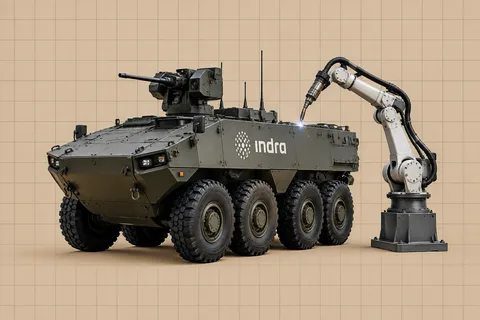 Indra prepara três fábricas de veículos militares no norte de Espanha