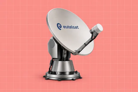 Eutelsat sobe 19% com restrições à rede da SpaceX na Ucrânia